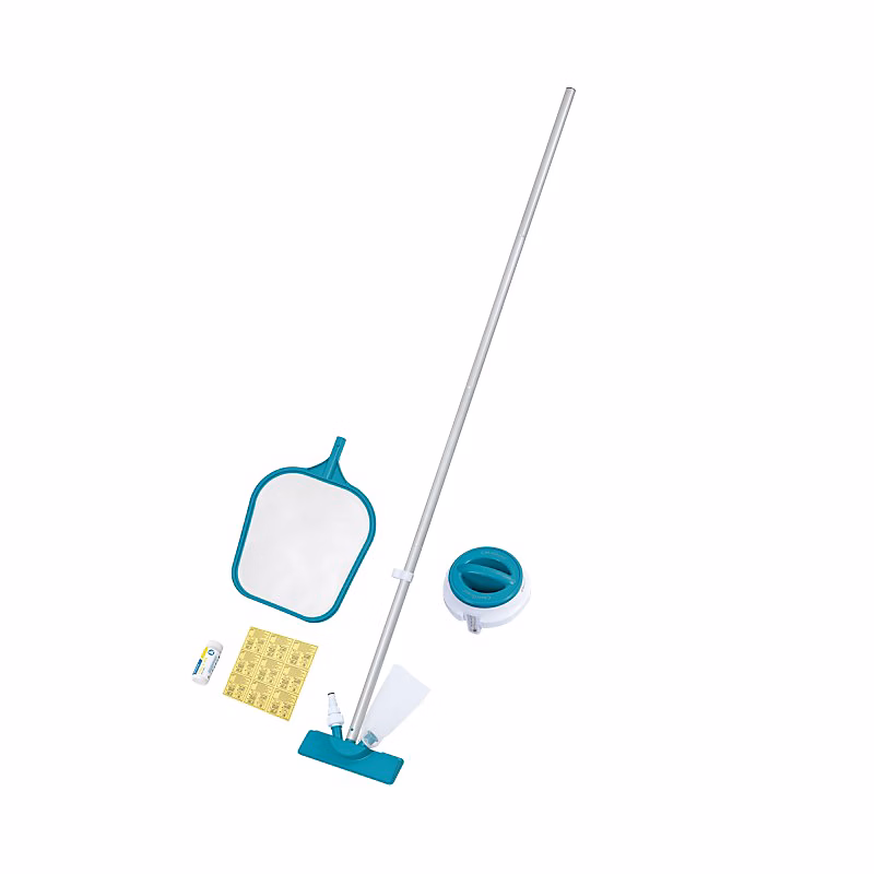 Bestway Kit accessoires piscine AquaClear™ avec aspirateur et bandelettes de test Bestway – Réf. WZZOEWMBO6504047985