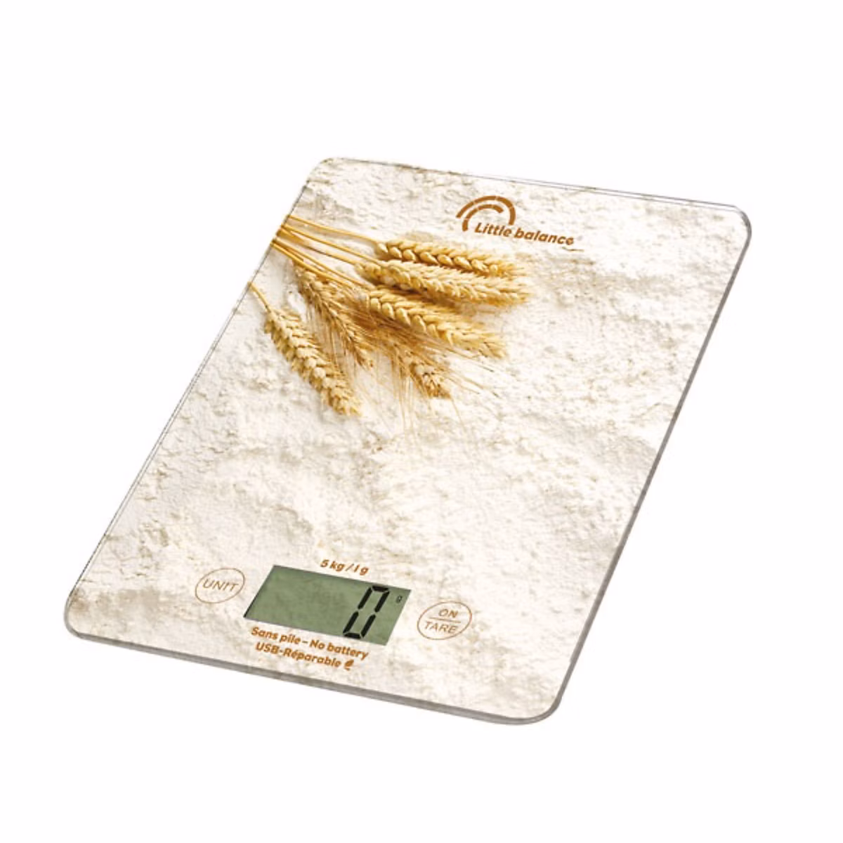 Balance de cuisine électronique 5kg/1g Little Balance 8716 slim usb-r – Réf. EHLPBFPUL1501872139