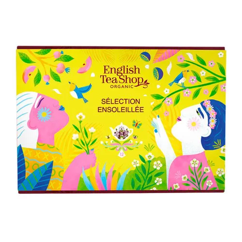 Coffret prismes sélection ensoleillée bio EnglishTea - 12 sachets