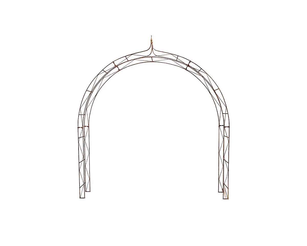 Arche de jardin HANNAH – 220 cm rouiller