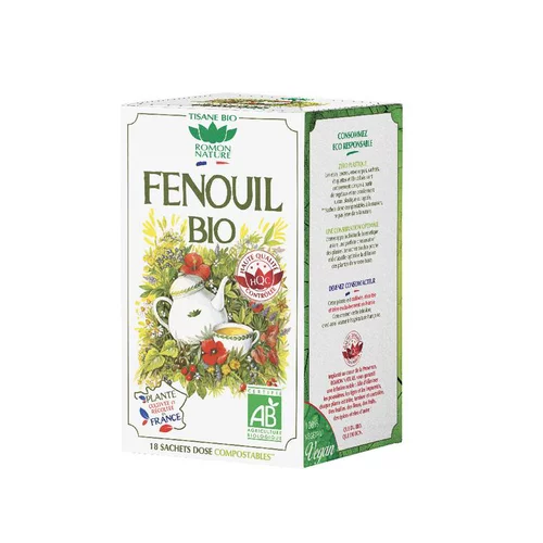 Tisane Fenouil France bio - 18 sachets