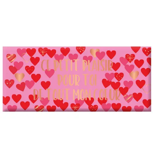 Mini tablette chocolat lait « Ce petit plaisir pour toi » Art Grafik - 30 g