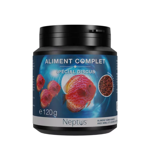Aliment complet pour discus granulés coloris multicolore Neptus – 200 ml