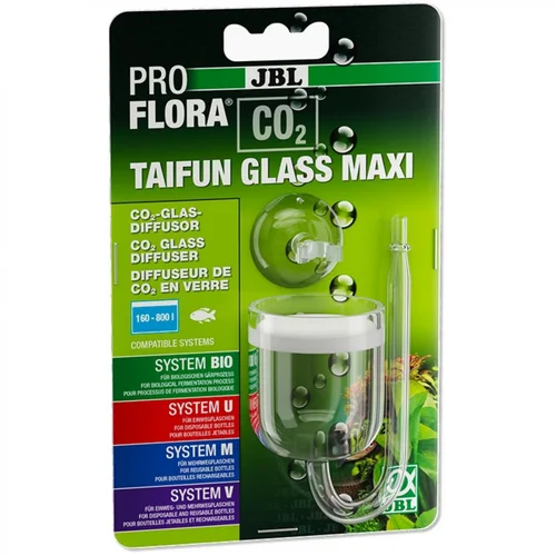 Diffuseur de CO2 - JBL - ProFlora CO2 Taifun Glass MAXI