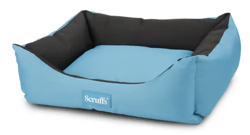 Corbeille imperméable pour chien coloris bleu Scruffs Expédition – Taille XL