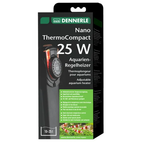 Chauffage nano aquarium 25 Watts, compact - DENNERLE Nano ThermoCompact