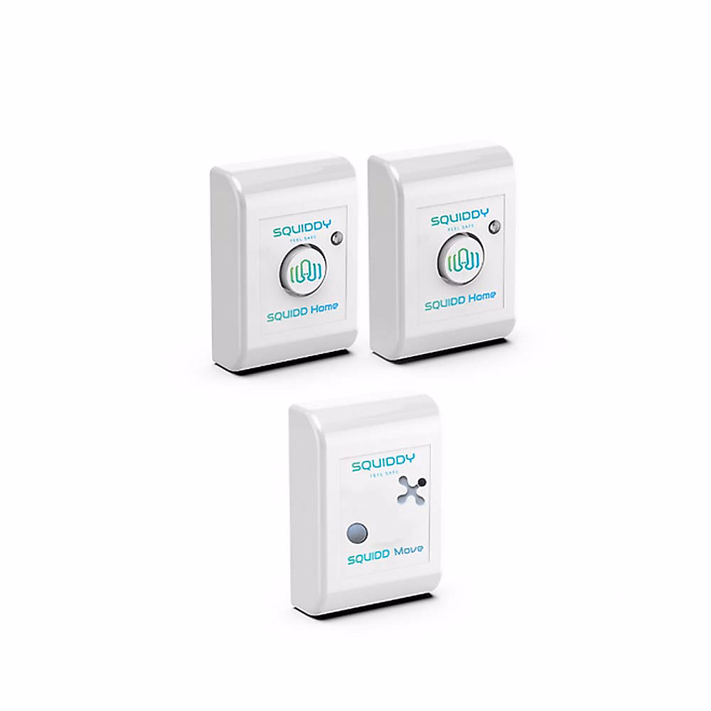 Alarme maison – Alarme Connectée 3 En 1 Pack Van Squiddy