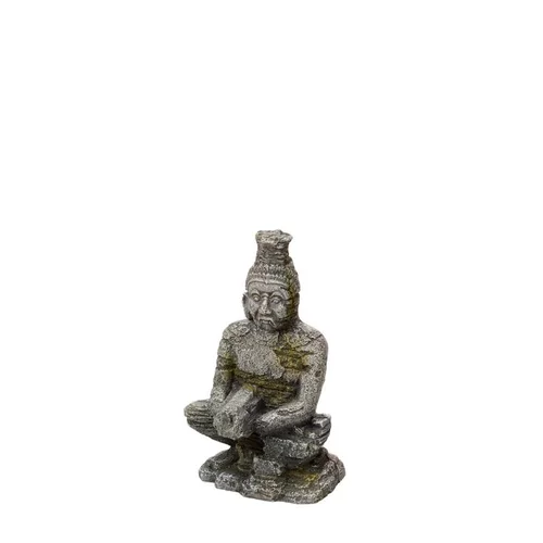 Buddha gris taille S 10,5x8,5x17 cm