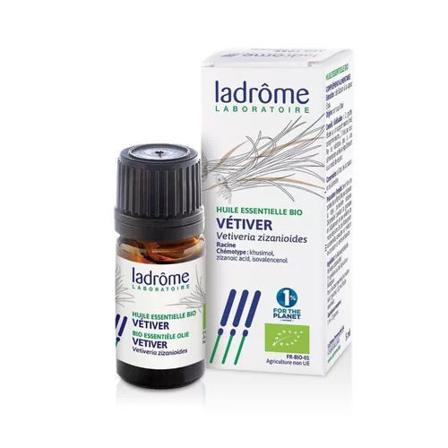 Huile essentielle de vétiver Drôme Provençale - 5 ml