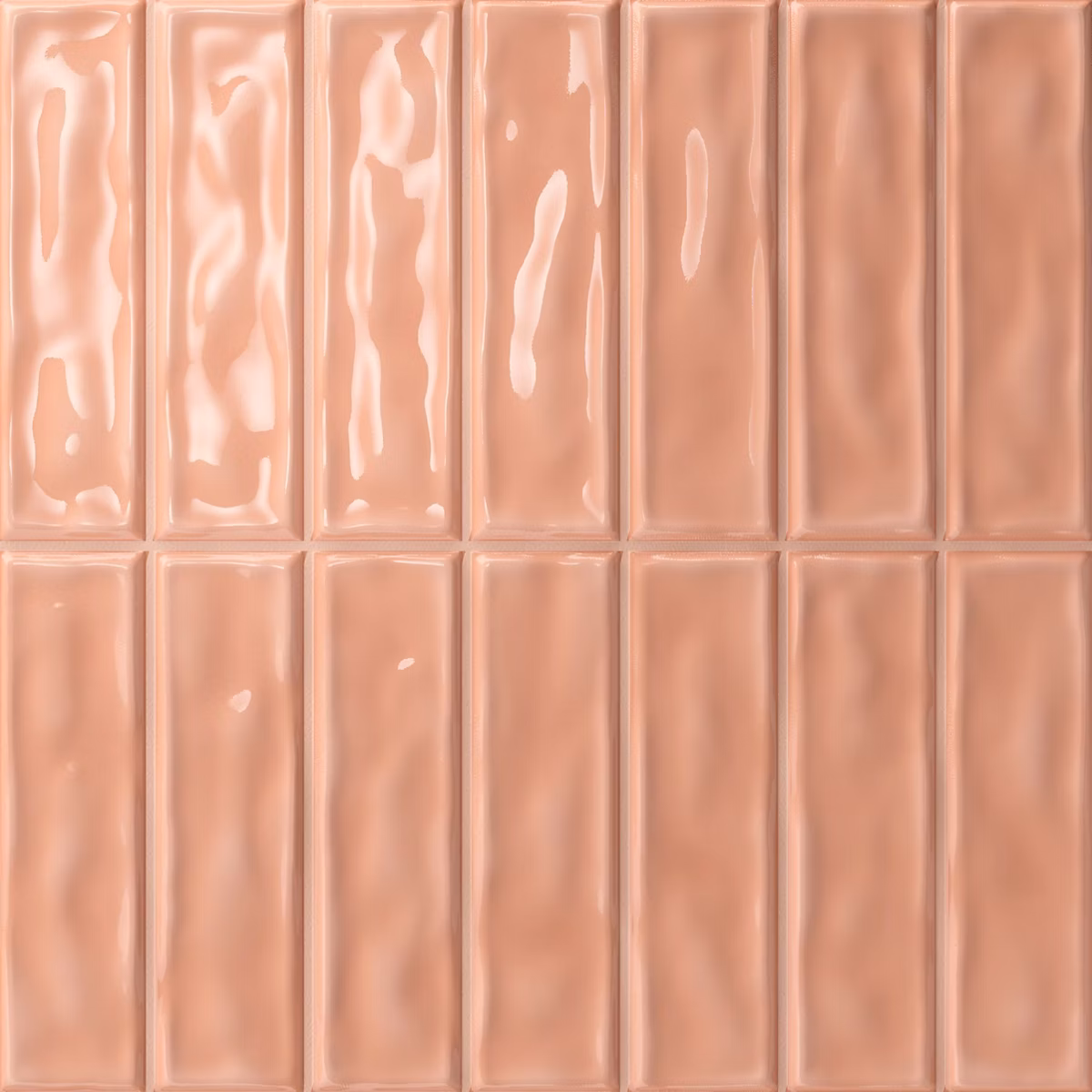 Carreau Pré-découpé Effet Mosaïque. Série Stick Corail 20 × 20 cm