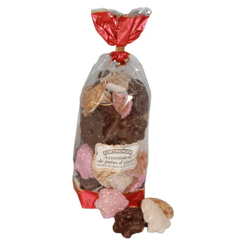 Assortiment de pains d'épices au chocolat Fortwenger - sachet de 500 g