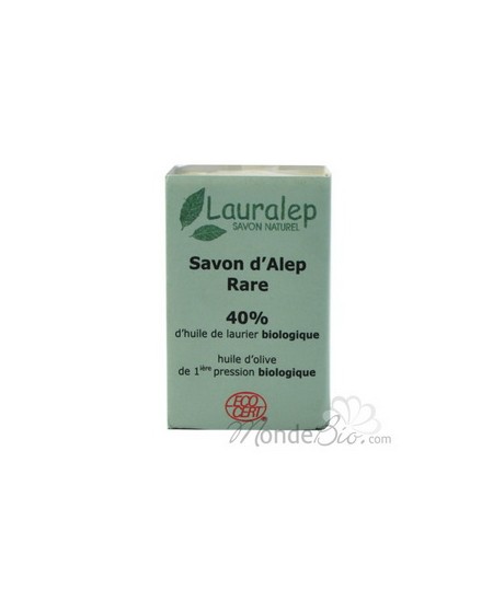 Lauralep - Savon d'Alep Rare 40% huile de Laurier - 150 gr