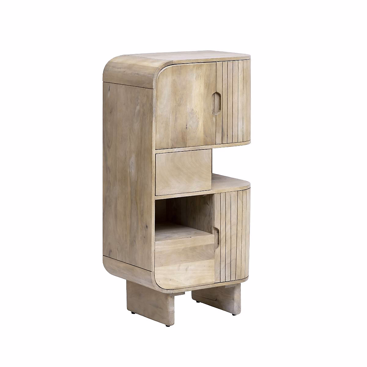 Buffet haut en bois de manguier clair Yoni – Réf. OCRXRCNBY4418539553