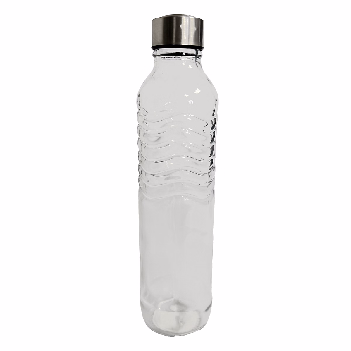 Accessoire de conservation – Bouteille en verre transparent H. 29 cm Guy Levasseur