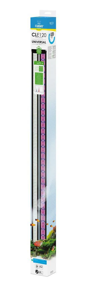 Rampe LED pour aquarium coloris blanc Plantes Ciano - 120 cm