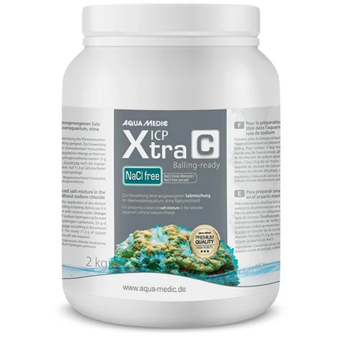 Sel marin sans NaCl pour aquarium d'eau de mer, AQUA MEDIC ICP Xtra - 2kg