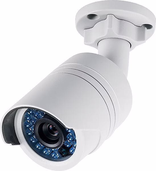 Caméra ip tube métal fullhd (2mp / 1920 × 1080) poe