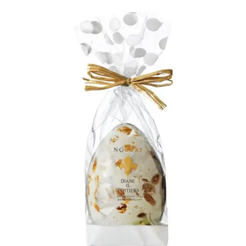 Œuf en nougat garni de papillotes Diane de Poitiers