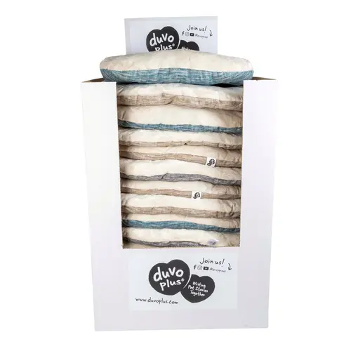 Couchage pour chien coussin ovale Duvoplus Mellura - 80 x 55 x 11 cm