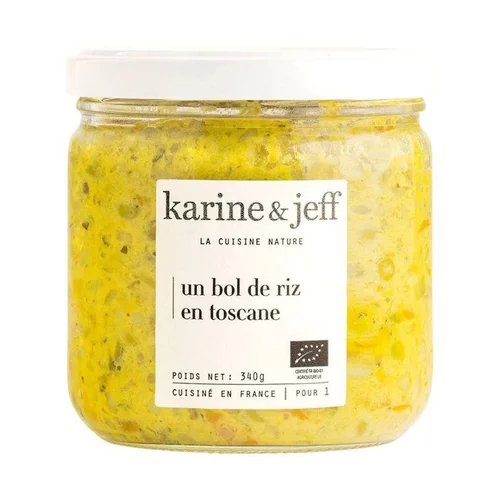 Bocal un bol de riz en Toscane bio Karine & Jeff - 340 g