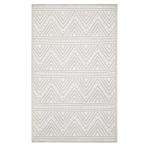 Tapis coloris gris en polypropylène recyclé - 120 x 180 cm