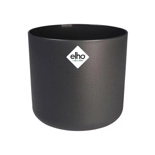 Cache-pot anthracite Elho b.for soft - Ø 18 cm