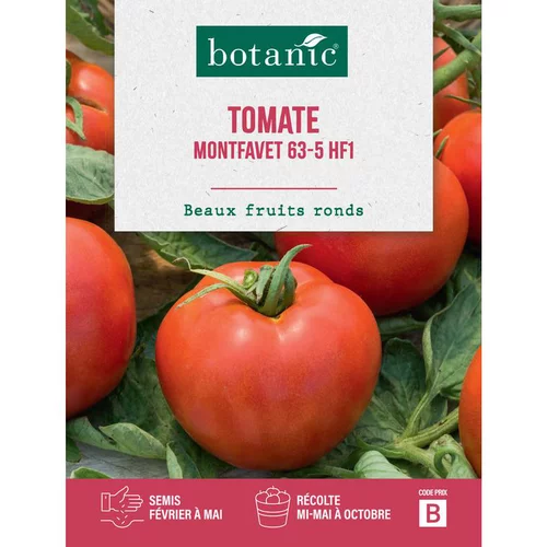 Graines de tomate montfavet 63-5 HF1 botanic® - graines à semer