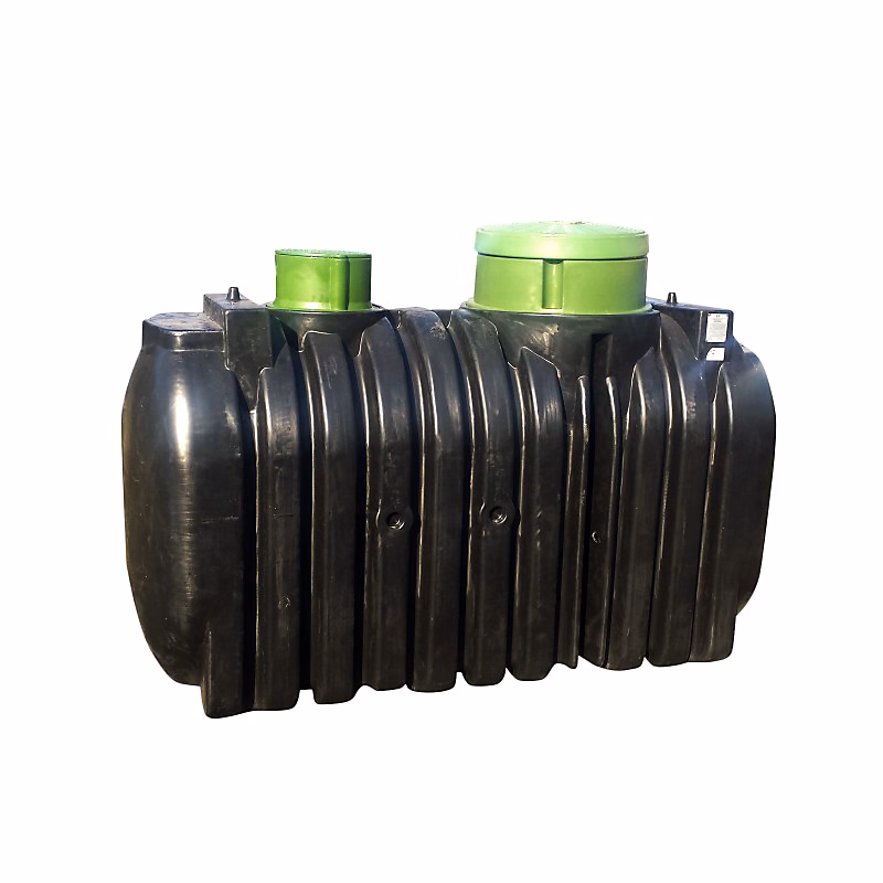 Cuve de stockage 3000L de récupération d'eau de pluie – 2 trappes à enterrer