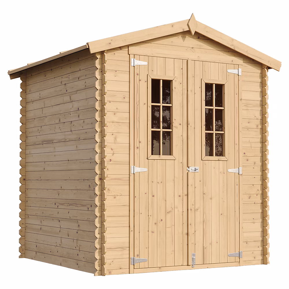 Abri de jardin en bois – I186xL196xH218 cm/ 2, 82 m2 M320C, Timbela