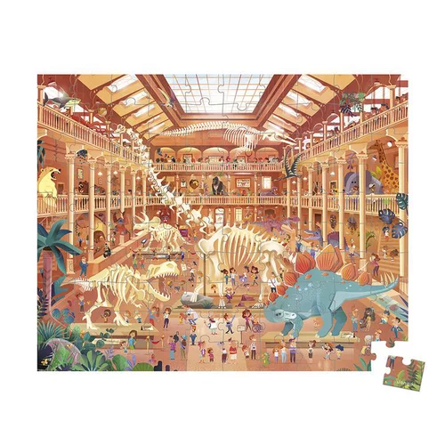 Puzzle Janod Musée histoire naturelle - 100 pièces