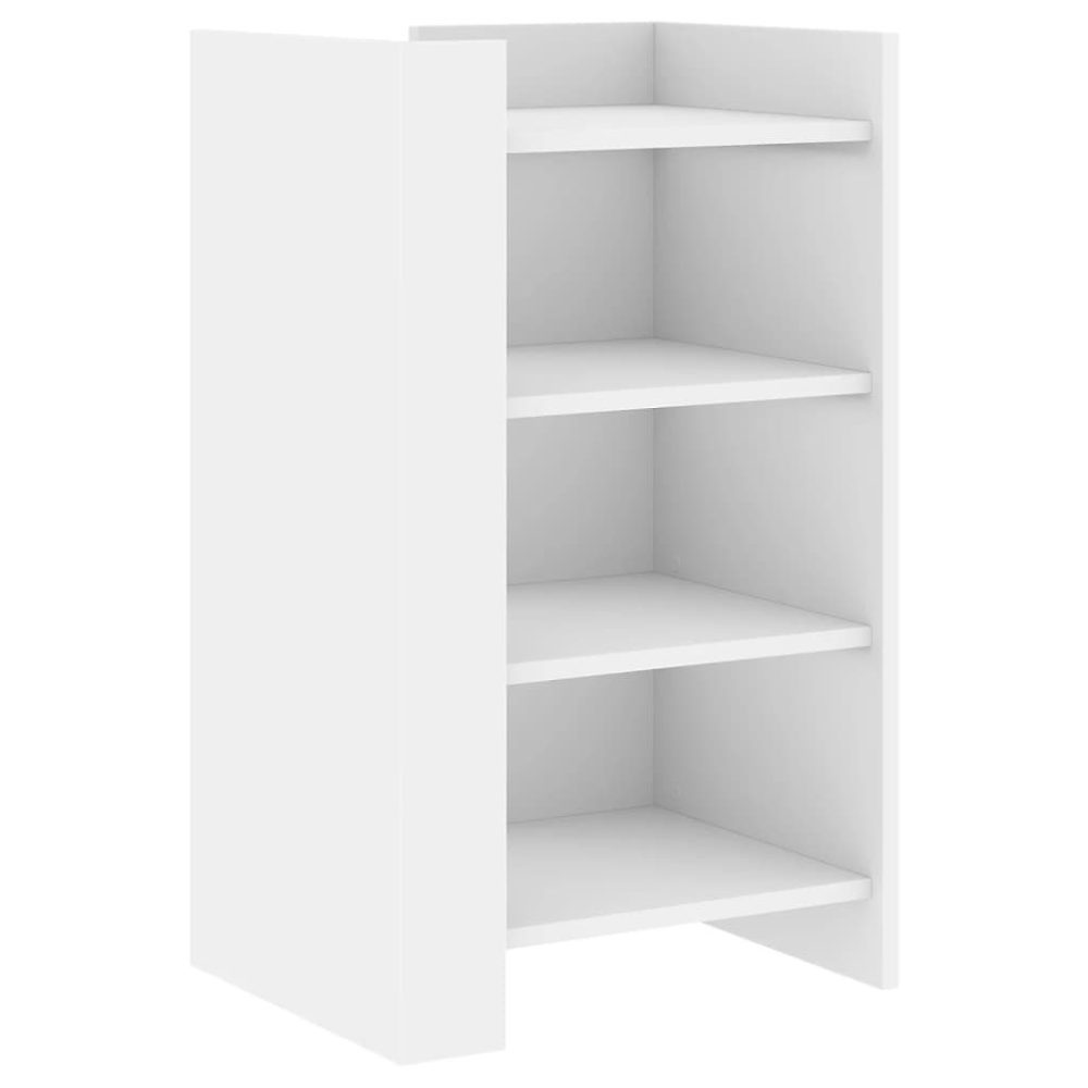 Buffet blanc 45 × 35 × 75 cm bois d'ingénierie vidaXL
