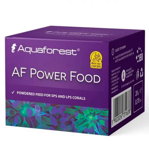 Alimentation spécialisée pour aquarium - AQUAFOREST Power Food- 20g