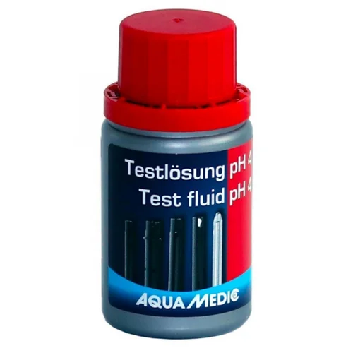 Solution étalon pH 4.00, flacon 60ml - AQUA MEDIC