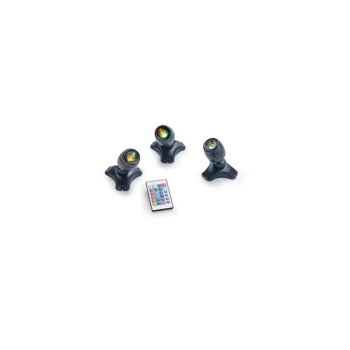 Eclairage de bassin Pontec PondoStar à LED x 3 spots
