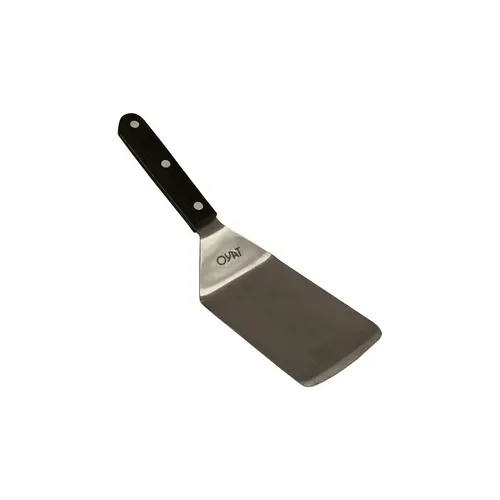 Spatule coudée en acier et bois pour brasero Oyat - 25,5 x 7,2 cm