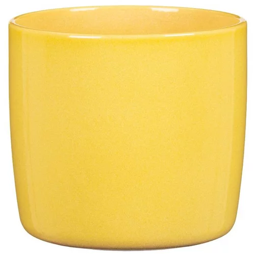 Cache-pot en céramique jaune Scheurich 900 Solare - Ø 13 cm