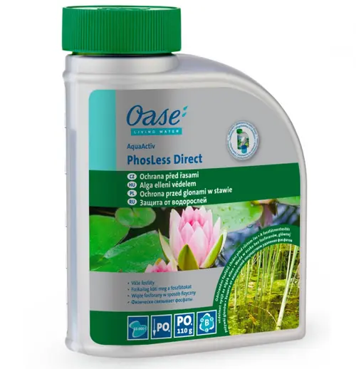 Élimine le phosphate, capacité 500ml - OASE AquaActiv PhossLess direct