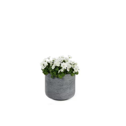 Pot rond Stream Anthracite Ø.26 x H.23,5 cm