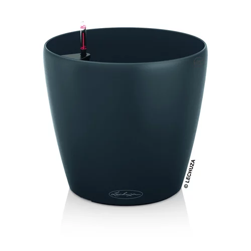Pot à réserve d'eau Classico Gris ardoise Ø.28x H.26 cm