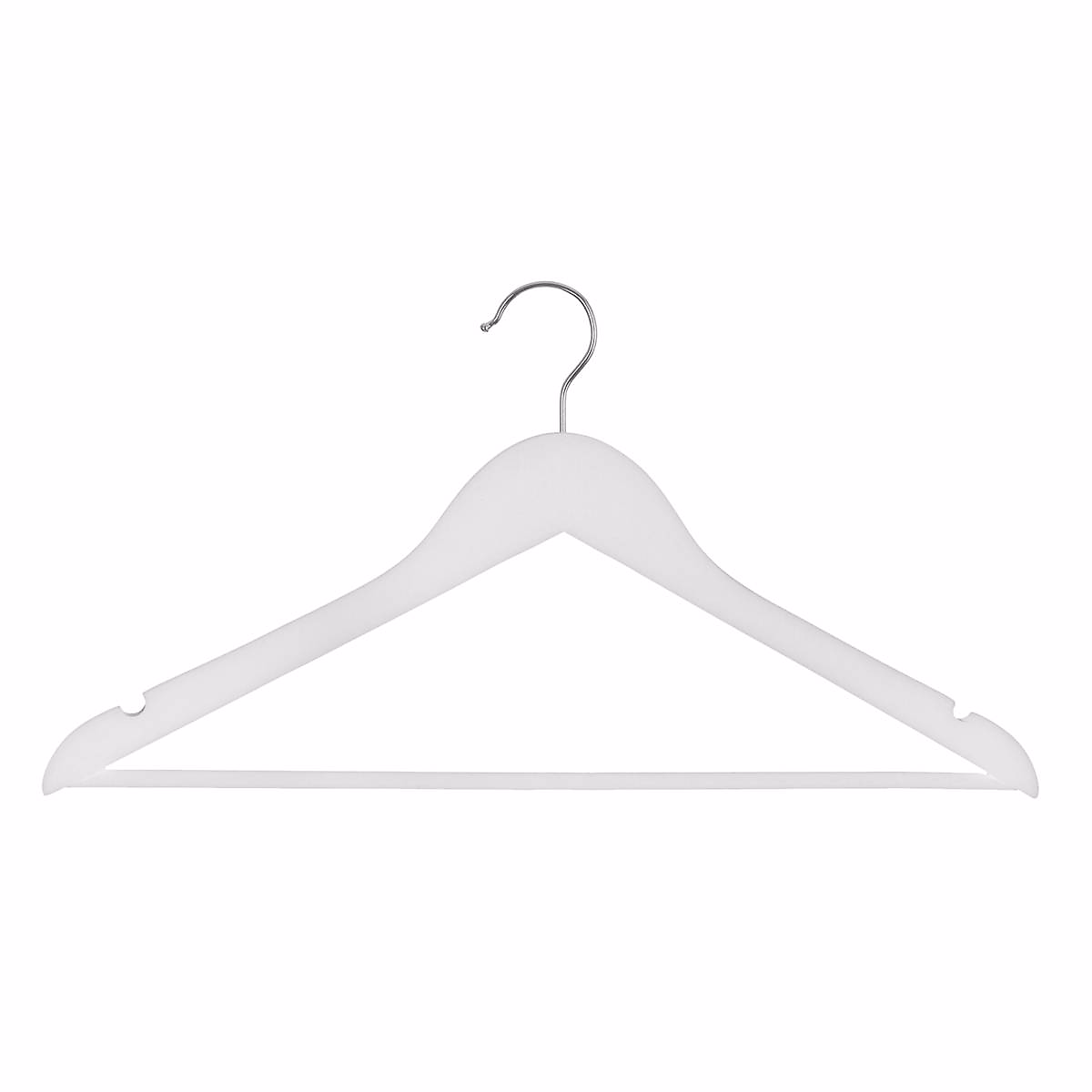 5 cintres en bois blanc – 5five
