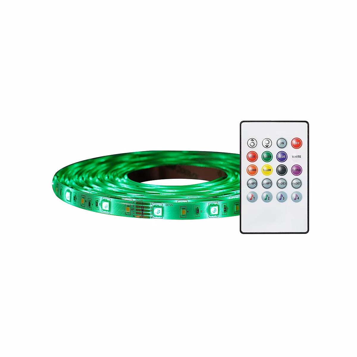 Effet lumineux LED STRIP 3M Colour Music Matière plastique Blanc – H.0.15, IP44, LED Module /Nordlux Intérieur