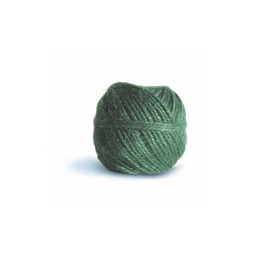 Pelote ficelle naturelle en jute Couleur menthe - 100 gr / 75 m