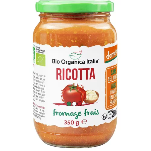 Sauce tomate ricotta bio Bioorganica pot - 350 g