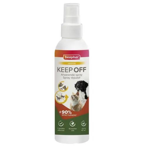 Répulsif intérieur chien et chat Beaphar Kepp Off - spray de 200 ml