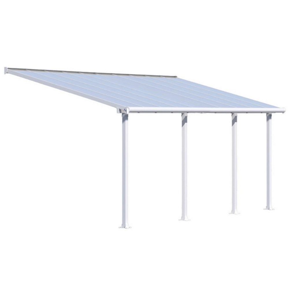 Palram Pergola 18.3m² blanc – 16 mm blanc
