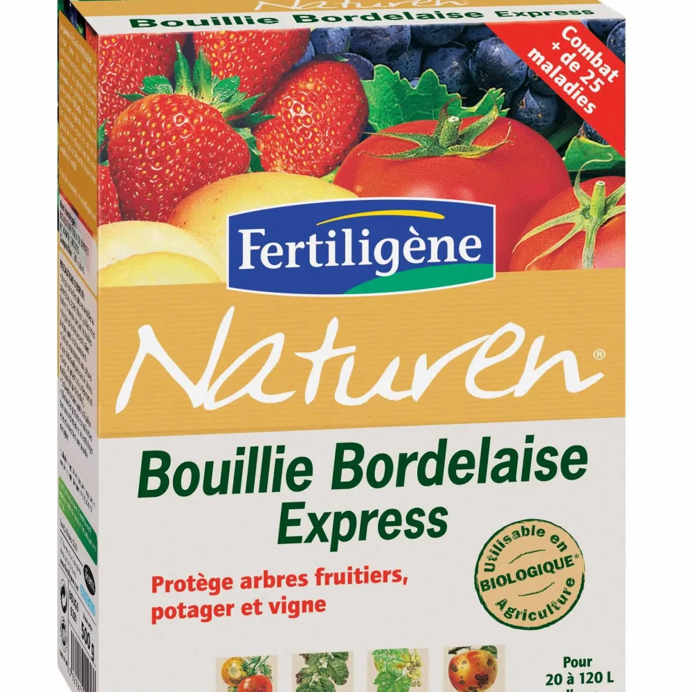 Anti-maladies bouillie bordelaise 500g Naturen - Utilisable en Agriculture Bio