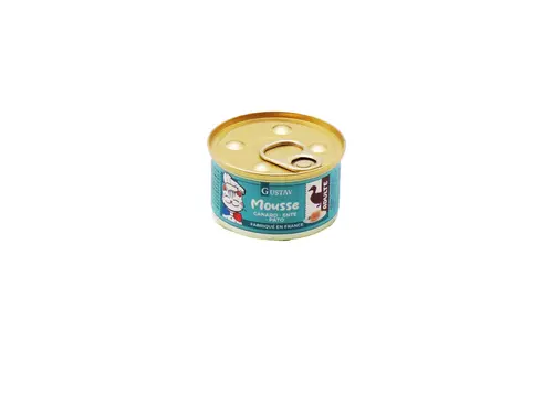 Pâtée pour chat adulte mousse de canard Bubimex Gustav - 85 g