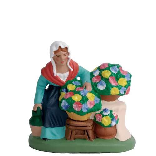 Marchande de fleurs 7 cm