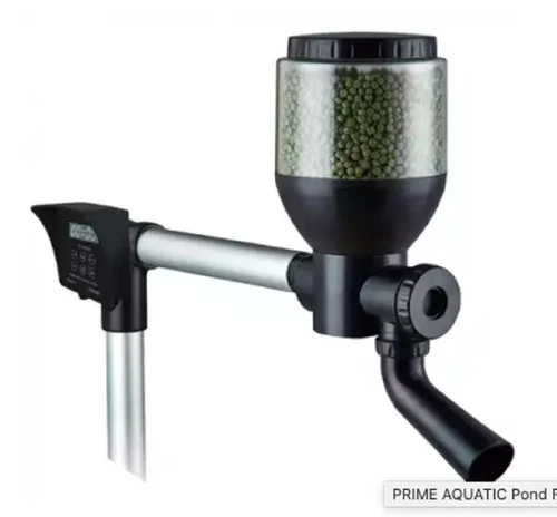 Distributeur automatique nourriture poissons bassin, 4L - PRIME AQUATIC - Pond Fish Feeder