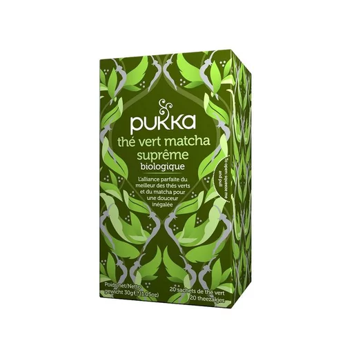 Thé vert matcha suprême 20 infusettes